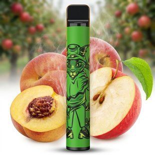 Купить ЕІf Ваг Luх 2000 Apple Peach Яблоко Персик 101303 Одноразовые системы