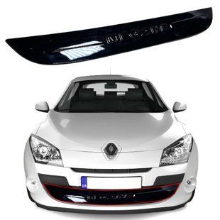 Купить Зимняя Накладка на решетку радиатора Renault Megane III 2008-2012 Глянец Voron Glass 83474 Зимние накладки на решетку радиатора