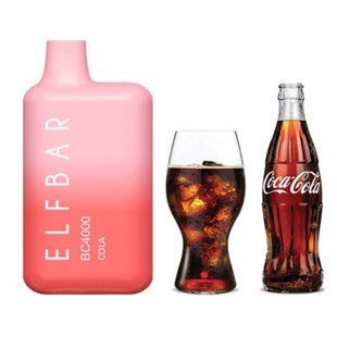 Купить ЕІf Ваг BC4000 POD 5% Оригинал Cola Кола (Подзаряжаемый) 44659 Одноразовые системы