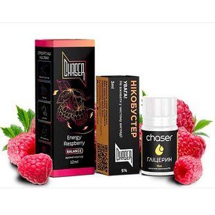 Купити Piдина Chaser Самозаміс Black ULTRA 30ml Energy Raspberry 66992 Рідини від CH