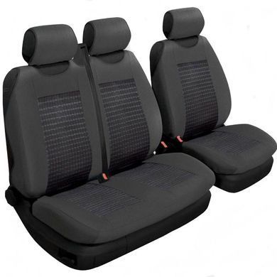 Купити Чохли для сидінь універсальні Beltex Comfort 2+1 тип А Сірий (BX53110) 40598  Майки для сидінь закриті