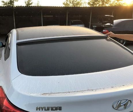 Купить Cпойлер заднего стекла козырек Fly Hyundai Elantra MD 2011-2016 Под Покрас 32317 Спойлеры на заднее стекло