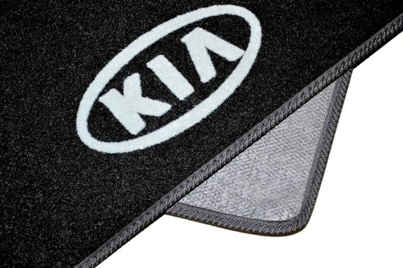 Купити Килимки в салон ворсові для Kia Ceed 2012-хечбек Чорні 5 шт 33148 Килимки для KIA