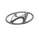 Купити Емблема Hyundai 180х90 мм на скотчі Хром (Завод) 89534 Емблеми на іномарки - 1 фото из 3
