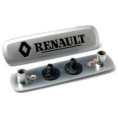 Купити Емблема шильдик Renault для автомобільних килимків Алюміній 1 шт 60784 Емблеми шильдики Підп'ятники для автокилимків