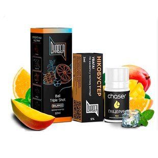 Купити Piдина Chaser Самозаміс Black ULTRA 30ml Bali Triple Shot 66993 Рідини від CH