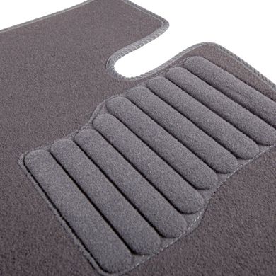 Купить Автомобильные коврики ворсовые для Hyundai Accent 2010- Серые 5 шт 28587 Коврики для Hyundai