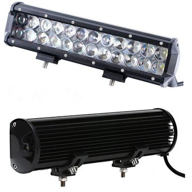 Купити Світлодіодна балка фара LED / 305x107x73 mm / 72W / 3W * 24 / 10-30V / Далеке світло (D-72W) 8454 Балка LED