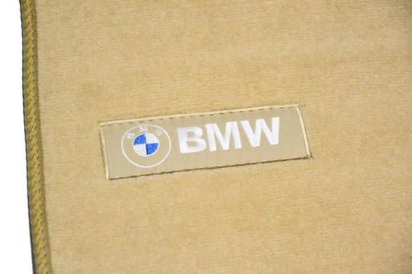 Купити Килимки в салон ворсові для BMW X5 X6 (E70 E71) (2006-2013) Premium Бежеві 32842 Килимки для Bmw