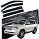 Купить Дефлекторы окон ветровики Benke для Toyota Land Cruiser 200 / LX 570 2007- (Широкие Логотип 3D) BTYLD0823-W/S W/O Дефлекторы окон Toyota - 1 фото из 5