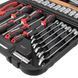 Купить Набор инструментов 1/2" & 1/4", 56 ед., Cr-V STORM INTERTOOL ET-8056 77876 Наборы инструментов - 6 фото из 14