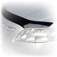 Купити Дефлектор капоту мухобійка для RENAULT Megane SD, HB, WG, 06-09, короткий, темний 7275 Дефлектори капота Renault