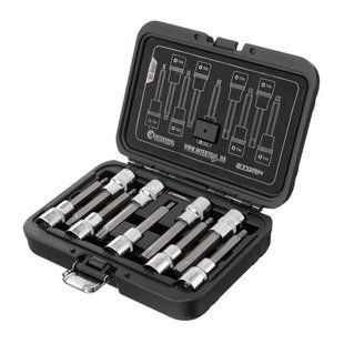 Купити Набір біт TORX 1/2" T20-T60, 100 мм, S2, STORM INTERTOOL ET-8401 77826 Торцеві головки, шестигранники та зірки