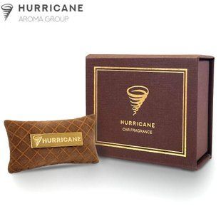 Купить Ароматизатор автомобильный арома саше Hurricane Brown Premium ручной работы 57686 Ароматизаторы Hurricane Premium