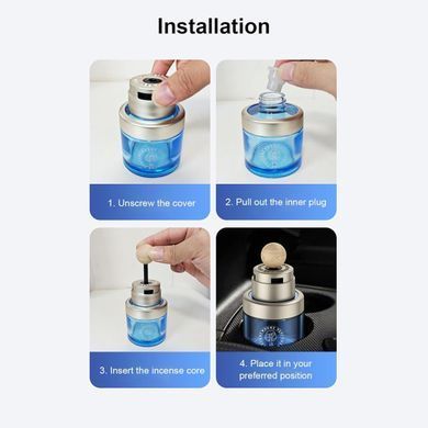 Купить Ароматизатор автомобильный жидкий JoyFree DZL-8 120 мл Шар Gardenia 82663 Ароматизаторы VIP