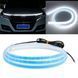 Купить Подсветка Капота Гибкая 12V LED Динамическая Белая 150 см (Боковое свечение) 83513 Подсветки - Стопы внутрисалонные - 3 фото из 6