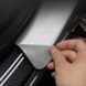Купить Защитная пленка накладка на пороги для Geely Черный Карбон 4 шт 86327 Защитная пленка для порогов и ручек - 4 фото из 6