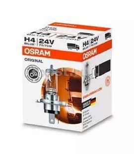 Купить Автолампа галогенная Osram Original Line 24V H4 75/70W 1 шт (64196) 38383 Галогеновые лампы Osram