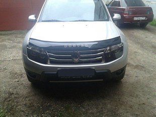 Купити Дефлектор капоту мухобійка для Renault Duster 2010- 7226 Дефлектори капота Renault