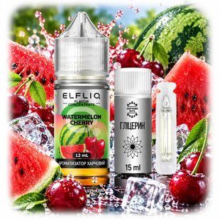 Купить ЕІf Lіq Aroma 30 ml Watermelon Cherry Арбуз Вишня (Самозамес 3в1) 110884 Жидкости от EL