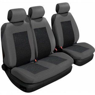 Купить Чехлы для сидений универсальные Beltex Comfort 2+1 тип В Серый (BX54110) 40602 Майки для сидений закрытые