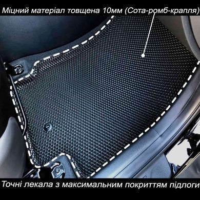 Купить 5D EVA Коврики в салон передние для Skoda Octavia Tour 1996-2010 С Бортиками и подпятником Черные 2 шт 80789 Коврики для Skoda