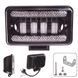 Купить Дополнительная LED Фара Линзованая 150x90x70 мм с ДХО 40W 6000К 9-36V (LP-7716) 65869 Дополнительные LЕD фары - 1 фото из 2
