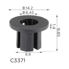 Купить Гайки бампера Mercedes A0039947545 (C3371) 73667 Гайки