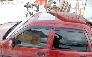 Купить Дефлекторы окон ветровики Opel Vectra A sd 1988-1995 4327 Дефлекторы окон Opel