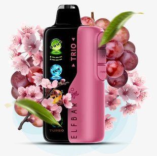 Купити ЕІf Ваг Тrio 40000 Sakura Grape Сакура виноград 101197 Одноразові системи