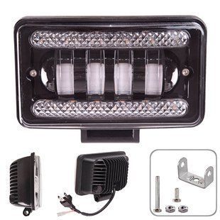 Купить Дополнительная LED Фара Линзованая 170x110x80 мм с ДХО 50W 6000К 9-36V (LP-7717) 65870 Дополнительные LЕD фары