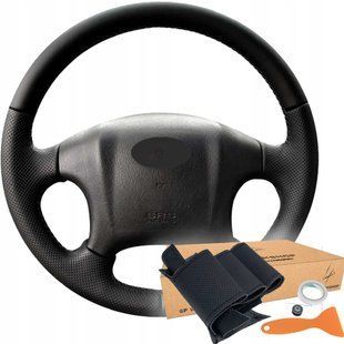 Купить Чехол Оплетка Руля для Kia Sportage 2008-2011 Кожа (Модельная Выкройка) 101019 Оплетки на Руль
