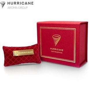 Купить Ароматизатор автомобильный арома саше Hurricane Red Gold Premium ручной работы 57689 Ароматизаторы Hurricane Premium