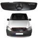 Купити Зимова накладка на радіаторні грати Mercedes Vito-Viano 2010-2014 2 спиці Глянець Voron Glass 8142 Зимові накладки на решітку радіатора - 3 фото из 4