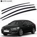 Купить Дефлекторы окон ветровики для Hyundai Elantra 2011-2015 4 шт (Auto Clover) 89765 Дефлекторы окон Hyundai - 1 фото из 6