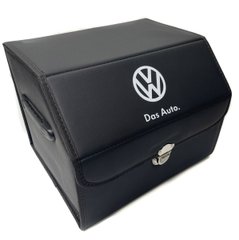 Купити Органайзер саквояж у багажник Volkswagen 38 x 31 x 29 см Еко-шкіра Чорний 1 шт 44592 Саквояж органайзер