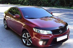 Купити Дефлектор капоту мухобійка для Kia Cerato 2009-2013 1814 Дефлектори капота Kia