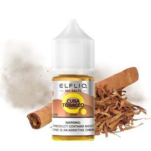 Купить ЕІf Lіq жидкость 30 ml 50 mg Cuba Tabacco Кубинский Табак 73473 Жидкости от EL