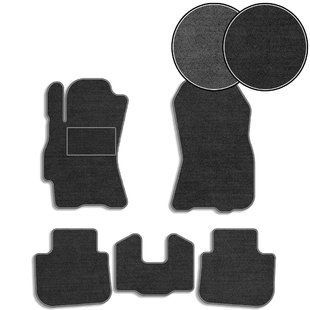 Купить Ворсовые коврики для Subaru Forester III 2008-2012 с подпятником 5 шт (Carrera) 72252 Коврики для Subaru