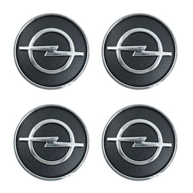 Купити Ковпачки на титани Opel (60/55мм) / об'ємний логотип ЛЮКС4 шт 33929 Ковпачки на титани