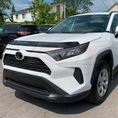 Купити Дефлектор капоту мухобійка для Toyota RAV4 2019- Євро Кріплення (Vip Tuning) 39221 Дефлектори капота Toyota