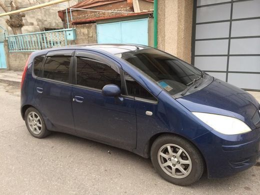 Купить Дефлекторы окон ветровики Mitsubishi Colt 5d (Z30) 2004 4242 Дефлекторы окон Mitsubishi