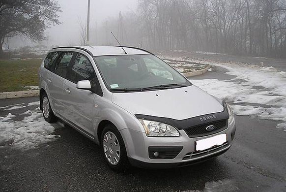 Купить Дефлектор капота мухобойка Ford Focus 2004-2008 7026 Дефлекторы капота Ford