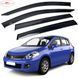 Купить Дефлекторы окон ветровики HIC для Nissan Tiida (C11) 2004-2015 Хечбек Оригинал (NI22) 58935 Дефлекторы окон Nissan - 1 фото из 4