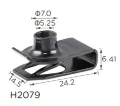 Купить Скоба под винт L-24, 2x14, 5 D=5 Toyota (16462)H2079) 73845 Скоба Шайба Металлическая