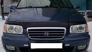 Купити Дефлектор капоту мухобійка для Hyundai Trajet 1999-2008 2510 Дефлектори капота Hyundai