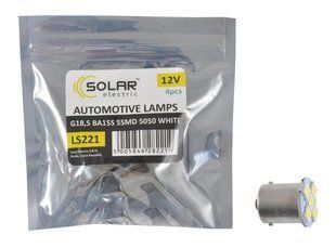 Купити Світлодіод 12V Т15 Білий SMD 5 Solar LS221_P 4шт 25799