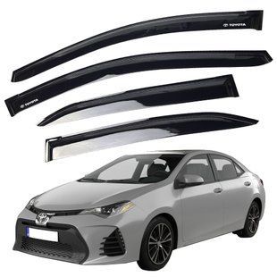 Купити Дефлектори вікон вітровики Toyota Corolla 2012-2019 Voron Glass 57775 Дефлектори вікон Toyota