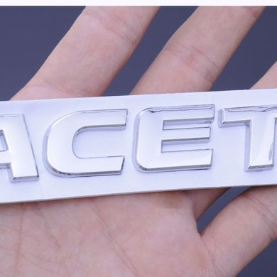 Купить Эмблема надпись Lacetti скотч 3M 170 x 20 мм Польша 22214 Эмблема надпись на иномарки