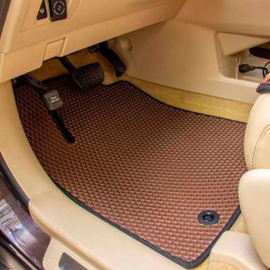 Купити Килимки в салон EVA для Lexus RX 350 2009-2015 з підп'ятником Чорні-Сірий кант 5 шт 74886 Килимки для Lexus